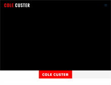 Tablet Screenshot of colecuster.com